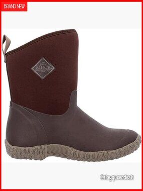 Waterproof Neoprene Ankle Boots, Pull-On Work Boots, All-Season Comfort